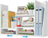 Desktop File Organizer Desk Organizer Shelf - White Office Organization Shelves for