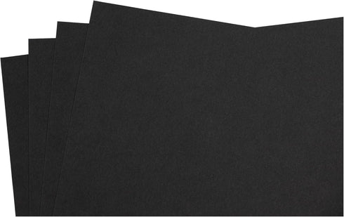 Midnight Black LUXPaper 8.5" x 11" Letter Size Paper | 28lb. (80lb. Text) | 250 Qty