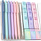 Four Candies Mechanical Pencils 0.5, with HB & 2B Lead Refills, 16-Count Pack with Case for School Supplies