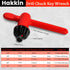 Hakkin Drill Press Chuck Key, 5 Sizes Replacement Wrench Key for Electric Drill Clamping Tool