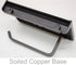 Commercial Linkaa Wall Mount Toilet Paper Holder with Shelf Matte BlackZinc Alloy Toilet Tissue Holder with Phone