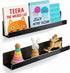 PruQuaiy 2 Pcs Magnetic Book Shelf for Whiteboard, Strong Adsorption Reusable Acrylic Bookshelf