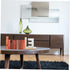 Minimalist E-Shaped Wooden Bookends - Elegant Desk Book Stoppers