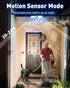 3 Modes,36 (2 Pack) ICEKO KN Clip On Solar Motion Lights Outdoor Waterproof, Solar Fence Lights Outdoor with Lighting