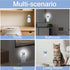 Light,Hummingbird Watercolor Bird Dusk to Dawn Star Night Flower Smart Sensor Nightlight for Bedroom Kitchen Hallway