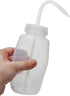 EISCO 500mL Wide Mouth Wash Bottle, Vented Cap, LDPE Translucent Squeeze Rinse Bottle
