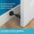 Neoera Magnetic Door Stop, Black - Strong Magnetic Door Catch, Premium Stainless Steel, Heavy Duty, 4 Pack