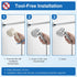 FdcZeyxior Shampoo Bowl Sprayer Head, Silver Adjustable Handheld Sink Sprayer Head Portable Shower Heads with Stop