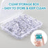 Oimyalsi 30 Pack 5mm (3/16'') Closet, Clear Shelf Pegs Shelf Pins with Extended Steel Inserts Transparent Support Pegs