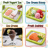 2 New Rolled Ice Cream Maker, Diy Homemade Rolled Myfroroll Ice Cream Tray, At Home Rolled Ice Cream Kit with Scrapers