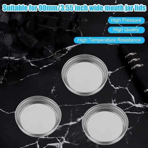 50pcs Synthetic Filter Paper Stickers, 84mm Diameter Adhesive Filter Discs for Mushroom Cultivation, 0.3 µm