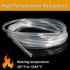 15/64" 5/16" 3.28 TOP-VIGOR Silicone Tubing ID x OD Feet Length, Food Grade Silicone Rubber Tube Soft Silicone Hose