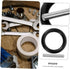 6 Sets Pin and Ring Lock Ring Wrench Drive Socket Retainer with O-ring Ring Clips Retaining Rings Electric Stainless