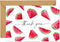 FYSUIMU 50 Pack Watermelon Thank You Cards Boxed Summer Note Cards with