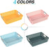 DLUCKY 4Pcs Classroom Organization and Storage Paper Tray, Holds 4A Paper, Trays for Classroom, Toy, Crayons,