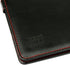 H&S A4 Portfolio Folder with Ring Binder Mechanism, Faux Leather Business Padfolio, Black Conference Organizer