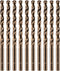amoolo 11/64" Cobalt Drill Bit Set, 5 Pcs M35 HSS Metal Drill Bit for Hard Metal, Stainless Steel, Cast Iron