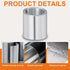 4'' x 20' Aluminum Flashing Roll - 0.2mm Thickness Roof Flashing, Metal Roof Panels for Sealing Windows, Doors, Shed