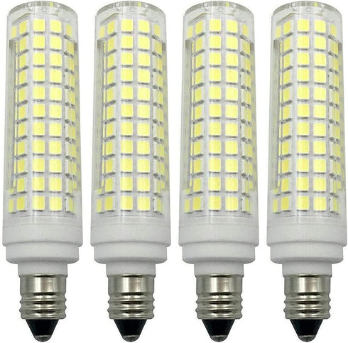 Lxcom Lighting E11 LED Corn Bulb 15W Dimmable Ceramic LED Light Bulbs
