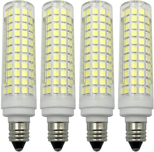 Lxcom Lighting E11 LED Corn Bulb 15W Dimmable Ceramic LED Light Bulbs