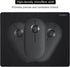 Mini Mouse Pad Small Size 2 Pack, Portable Waterproof Mousepad for Laptop with Non Slip Rubber Base - 5.5 x 7 Inch