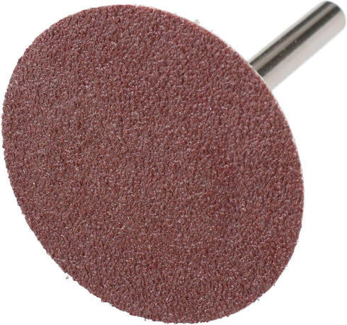AB Tools 50mm 100pc 80 Quick Change Rubber Backing Pad Adapter + Grit Sanding Pads