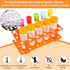 Weewooday 12 Pieces Jumbo Test Tubes with Stand Set, Multi-Color, Ages 3 and Above