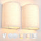 Wall Sconces Set of Two, Battery Operated Wall Sconces 3 Colors Changeable