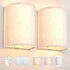 Wall Sconces Set of Two, Battery Operated Wall Sconces 3 Colors Changeable