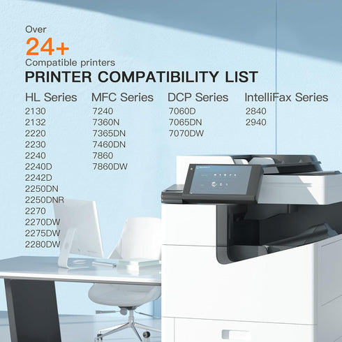 E-Z Ink Compatible Toner Cartridge for Brother TN450 TN420, 2 Black, Compatible with Multiple Models
