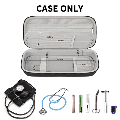 3M Stethoscope Case Compatible with Littmann Classic III/for MDF Instruments/for Paramed/for FriCARE Monitoring