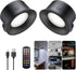 2Pack LED Wall Lights, Battery Wall Sconce,Magnetic Wireless Rechargeable Ambient Lights, Auxiliary