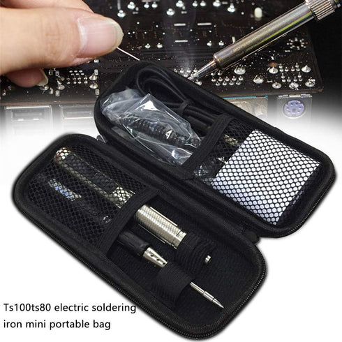Electric Screwdriver Waterproof Organizer for MINI TS100 TS80/ES120 ES121 Set, Portable EVA Carry Case