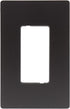 Legrand radiant RWP26DBCC6 Screwless Wall Plates, 1 Gang, Decorator Rocker GFCI Cover, Dark Bronze, 1 Count