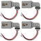 AITRIP 4-Pack Dusk to Dawn Sensor Photoelectric Switch,Photocell Sensor for Outdoor Lights, 120VAC