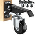 SOLEJAZZ Retractable Casters Kit, 720 LBS Heavy Duty Workbench Caster Wheels for Furniture