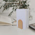 Simple Design Wooden Bookends for Desk and Shelf Thick Beech Wood Book Stand Book Holders for Office Organization