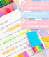 Sticky Notes Set, 410 Pack Colored Divider Sticky Notes Pads for School, Office, Planner, Book Notes, Bible Sticky Notes