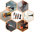 Set, 4 Pack 30 30 Razor Blade Scraper Tool Paint Scrapers with Plastic & Metal Blades, Safe Non-Scratch Glass Scraper