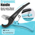 SHALL PEX Pipe Cutter, Fast Tubing Cutter for PEX, Plastic Hoses, PVC, CPVC, Aluminum Alloy Pipe Cutting Tool