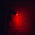 GS GLOWSEEN Lighted Tip Penlight, LED Ballpoint Flashlight Writing Pens, 2 PK (Red Light)
