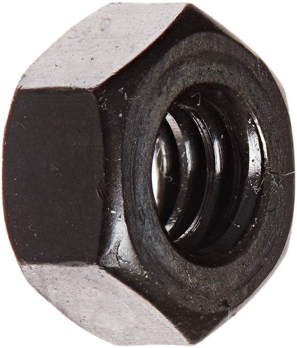 Small Parts Steel Hex Nut, Black Oxide Finish, Grade 5, ASME B18.2.2, 1/2"-13 Thread