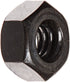 Small Parts Steel Hex Nut, Black Oxide Finish, Grade 5, ASME B18.2.2, 1/2"-13 Thread