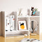 Desk Shelves Wood Desktop Orgnizer Shelf. Office Organization for Top of Desk
