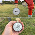MEASUREMAN 0-200 PSI Water Pressure Gauge, 2-1/2'' Dial, Durable Hose Bib Pressure Tester for Home