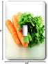 3dRose Lsp_4230_1 Carrots Light Switch Cover