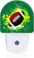 Uiaoiais Night Light for Kids Girls Boys, Abstract American Football LED Night Light