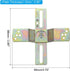 2set 180 PATIKIL Light Fixture Mounting Bracket, Ceiling Wall Light Crossbar Rotation Universal Lamp Fixture