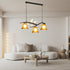1-5/8-inch E26 Amber Glass Lamp Shade Replacement with Bell Shaped, Fitter Opening for Base, Replacement Glass