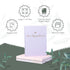 Elegant Linen Bible Verse Mapping Journal - Premium Blue Jade Study Kit